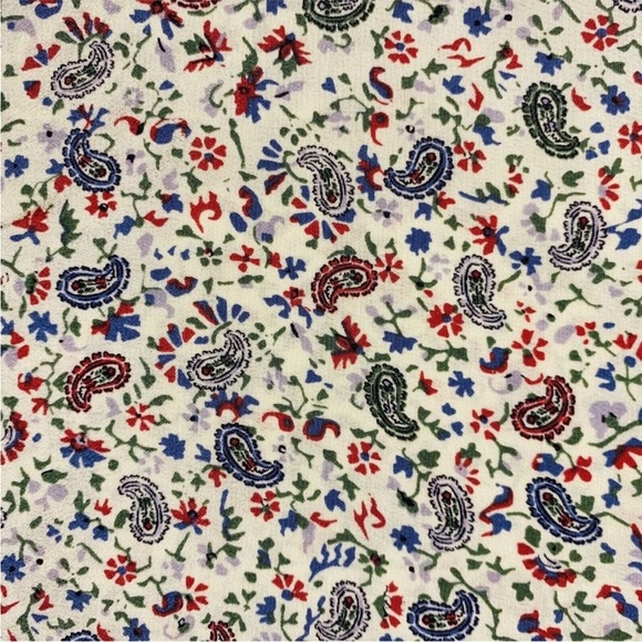 DOEN Pietra Dress — Cream Saint Claude Paisley | Size Medium EUC - Picture 3 of 7